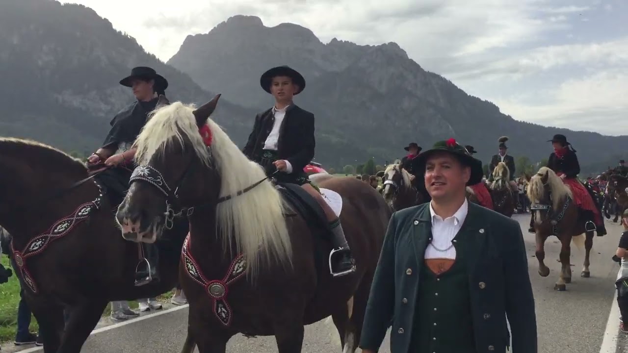 St. Coloman Ritt 8.10.2023. Schwangau.