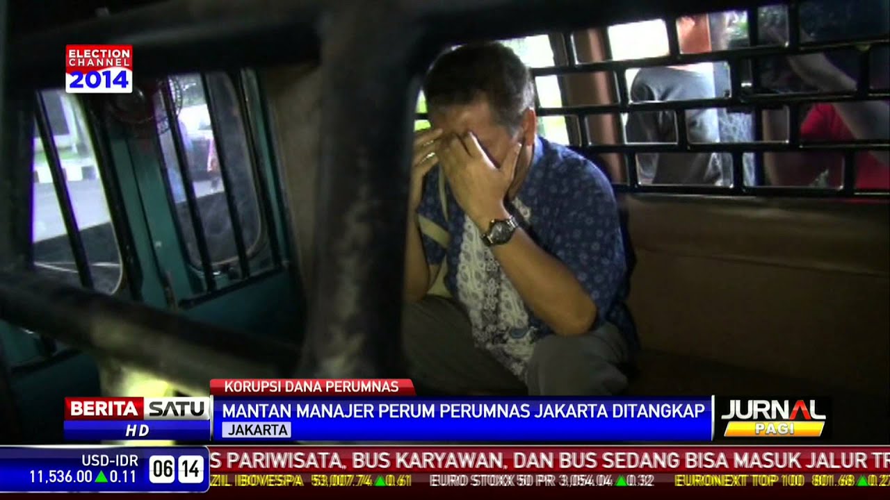 Mantan Manajer Perum Perumnas Jakarta Ditangkap