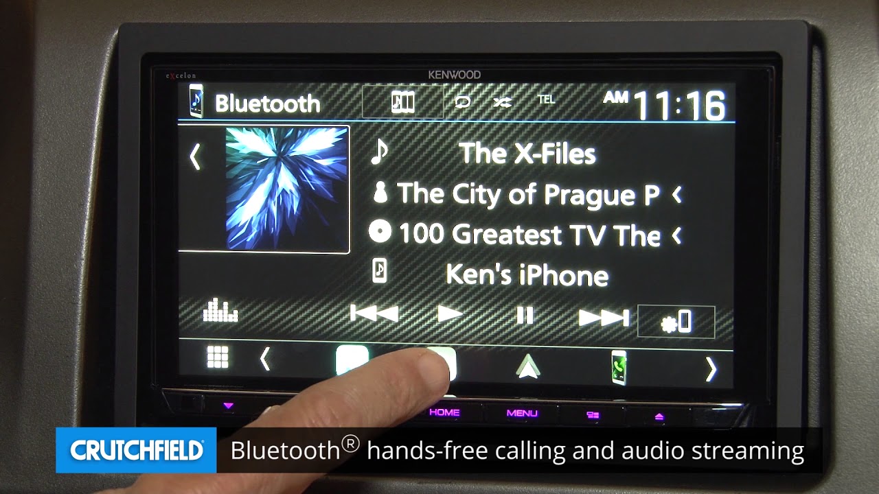 Kenwood Excelon DDX9905S Display and Controls Demo | Crutchfield Video