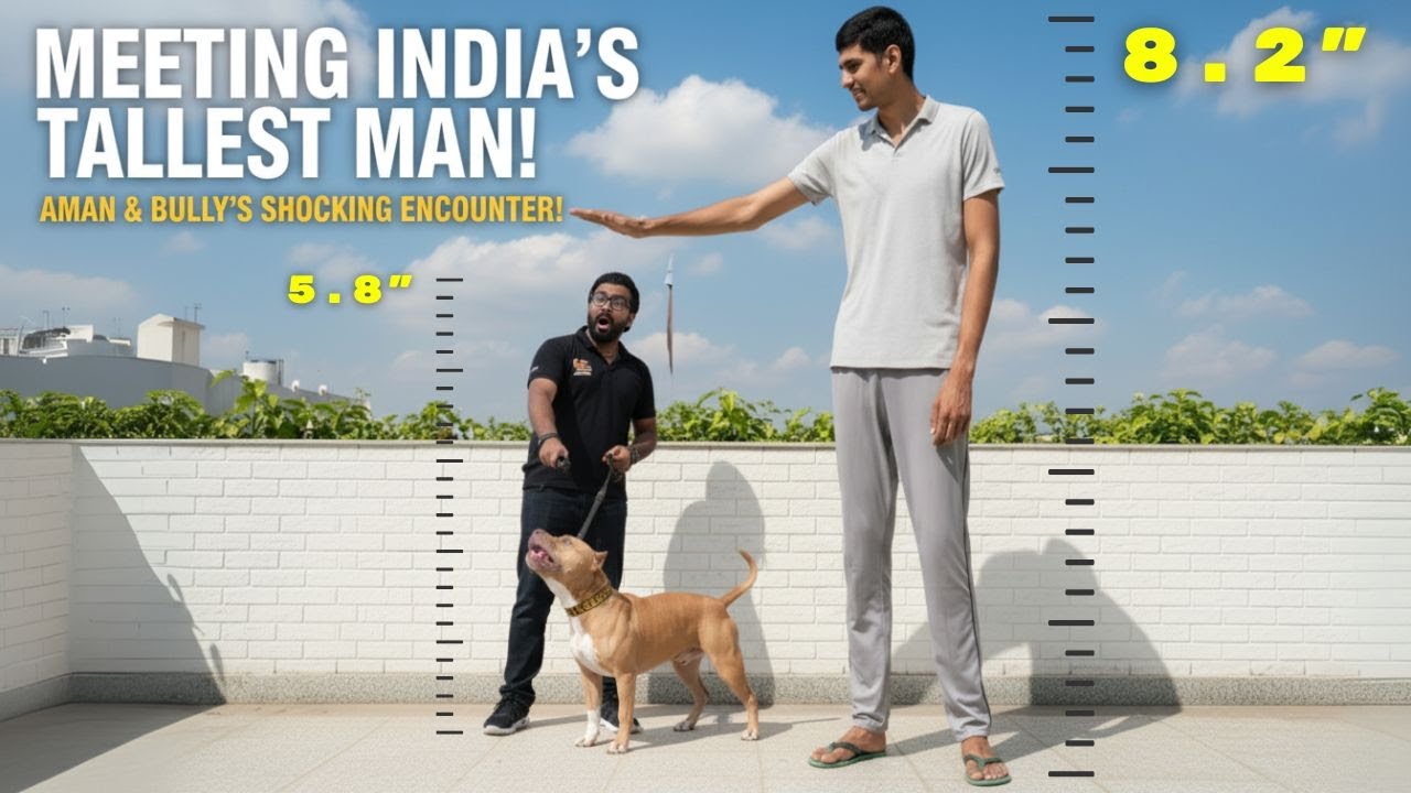 I Met INDIA'S TALLEST MAN (8'2