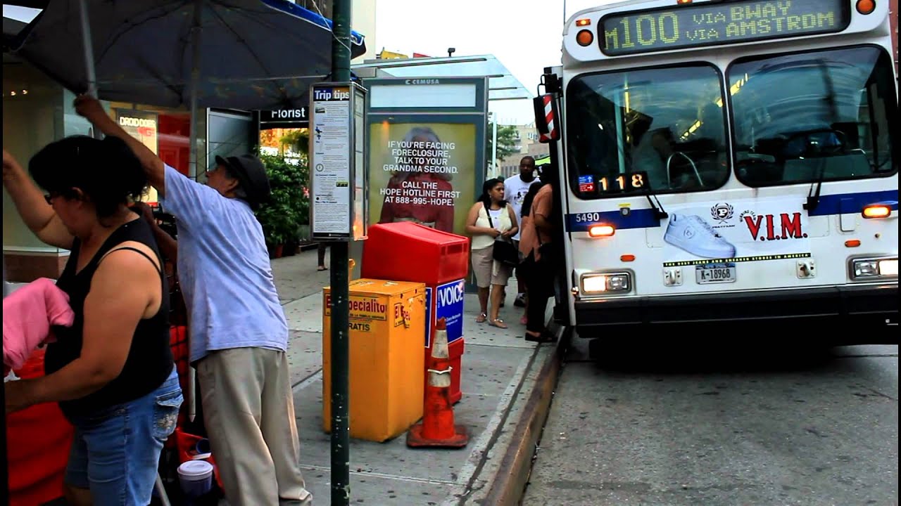 Special! MaBSTOA Bus M100 (NovaBus RTS #8949, D60HF, Orion 5) at 181st Street / Broadway
