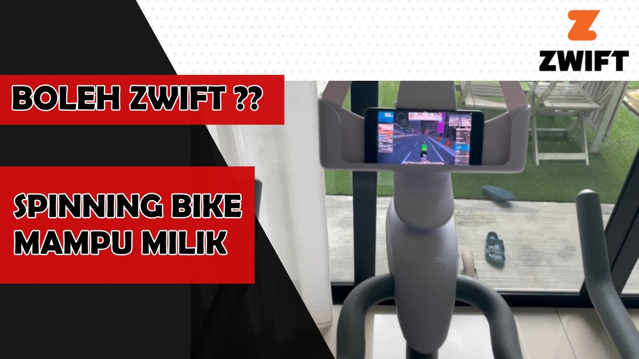 Spinning Bike boleh connect Zwift ? - Yesoul S3 Bike