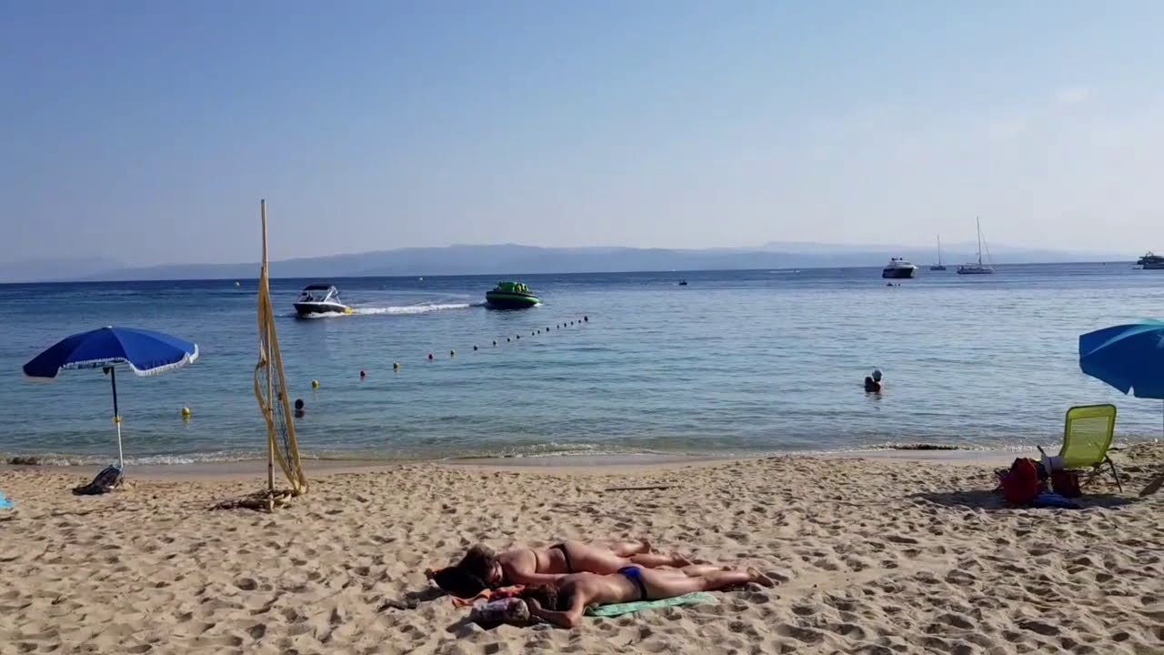 Skiathos - KOUKUNARIES MARINA Island Greece BEACH (Part 1)