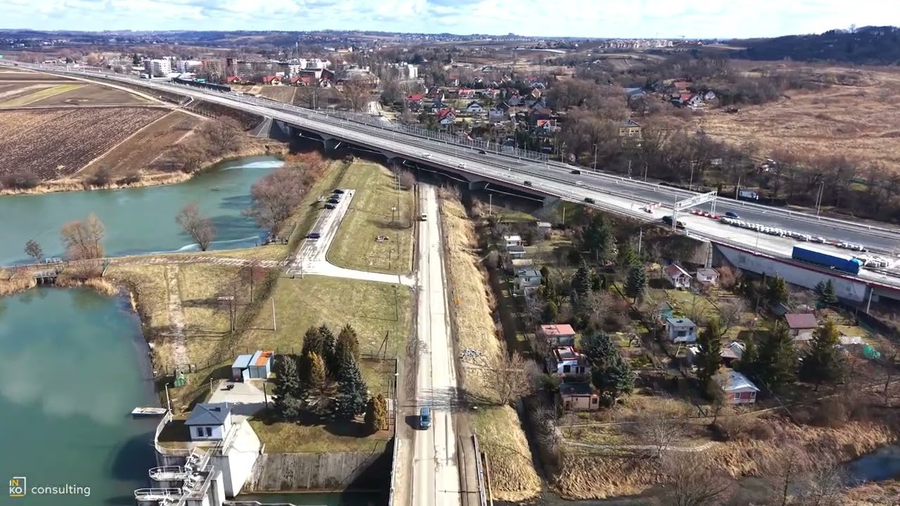 S7 Widoma-Kraków – Przelot dronem – marzec 2026