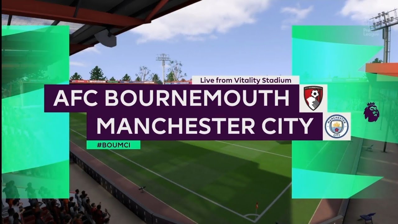 FIFA 20 : PL tournament Man City vs Bournemouth (PL) (PS4 slim)