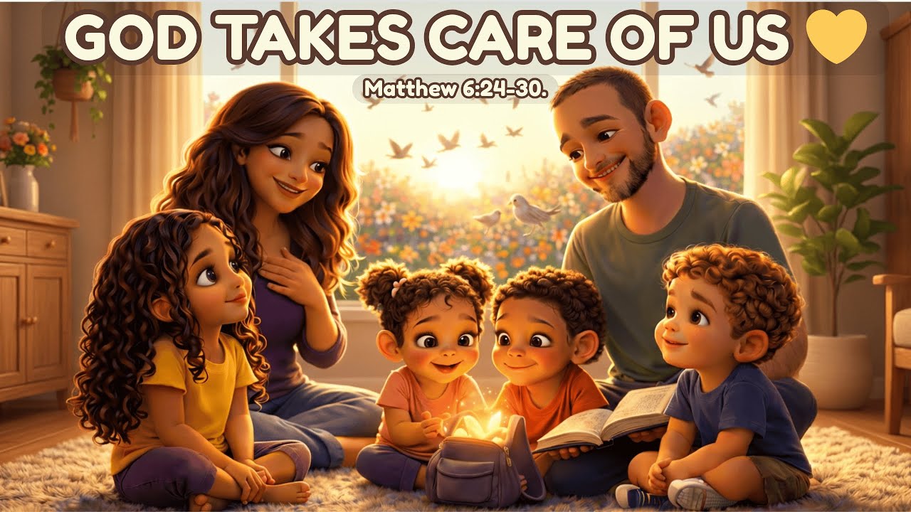 God Takes Care of Us 💛 | Bible Story for Kids 