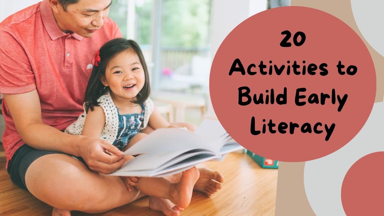 20 Fun Games and Activities to Build Early Literacy Skills at Home #youngreaders #earlyreaders