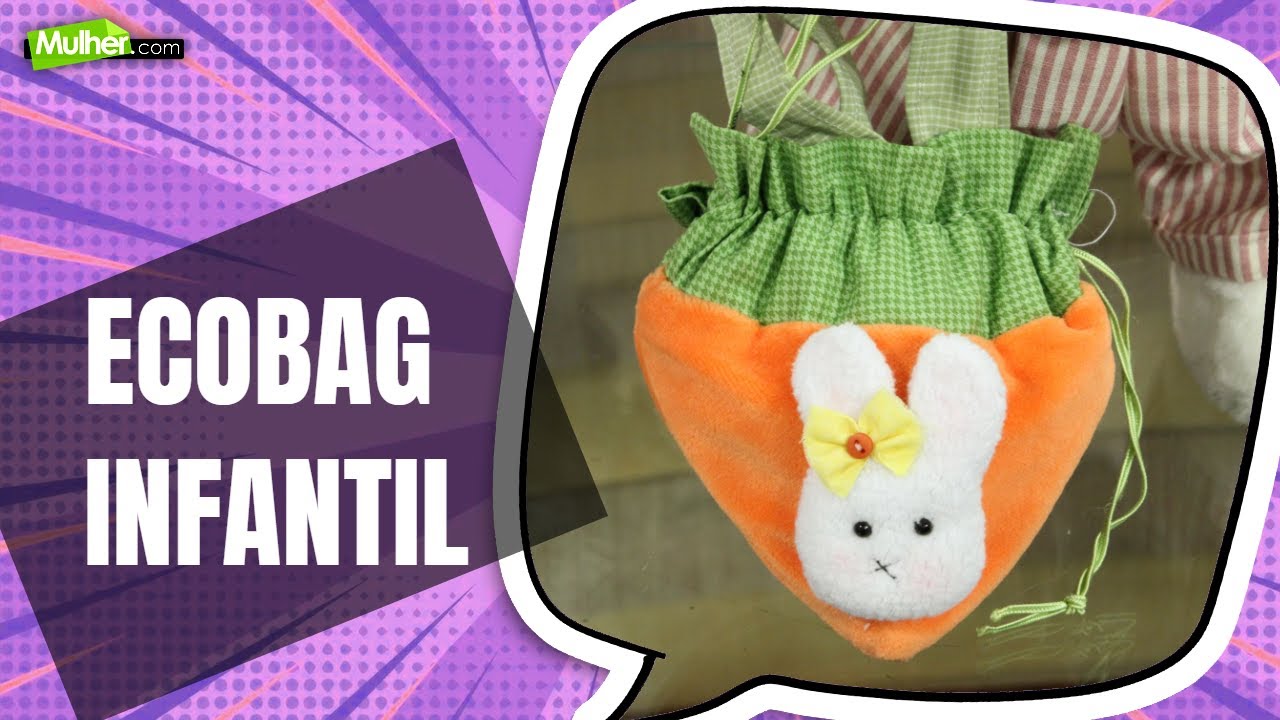 Aprenda a fazer uma Ecobag infantil de Páscoa | @ProgramaMulherPontoCom | 27/02/2023