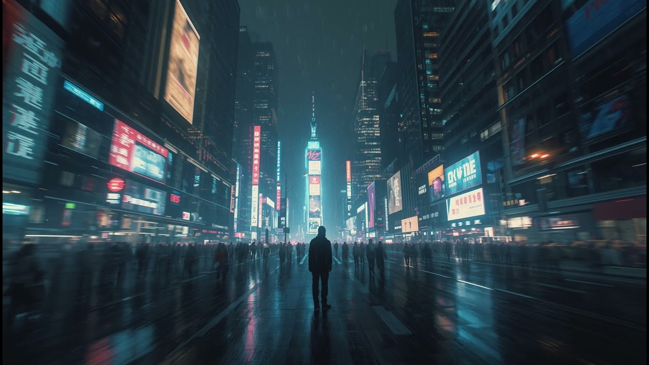 Neon Solitude – 3 Hours Ambient Music (No Interruptions)