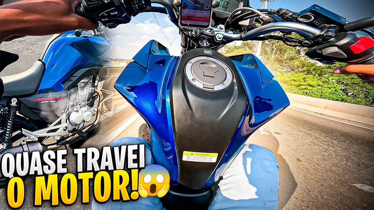 QUASE TRAVEI O MOTOR DA 190 NAS ENTREGAS 🤯