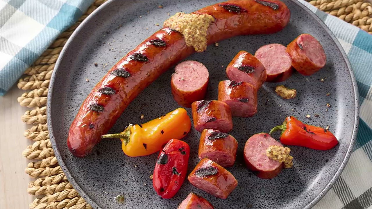 Konopelski's 3-lbs Rope Style Pork or Turkey Polish Kielbasa on QVC