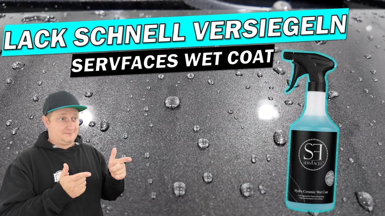 🧪💦 KONNTE DAS SERVFACES HYDRO CERAMIC WET COAT WIRKLICH ÜBERZEUGEN?