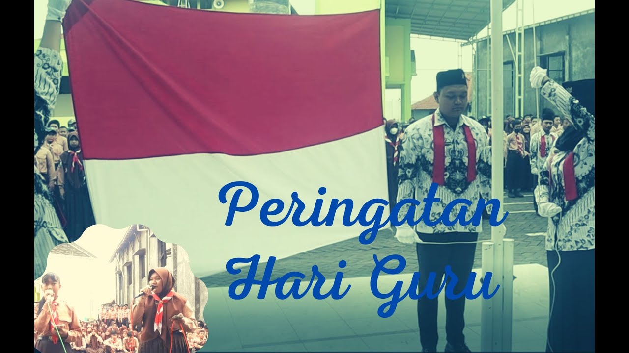 Peringatan Hari Guru yang Syahdu di SMP Negeri 1 Wonoayu