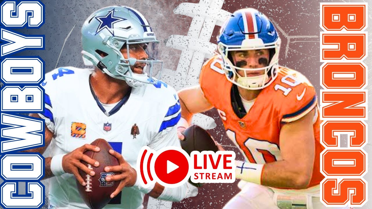 Can Dak Break Broncos Streak? | Dallas Cowboys Denver Broncos Game Live Stream NFL Week 8