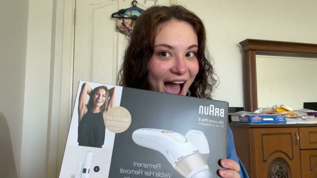 evde epilasyon propagandasina kaniyoruz kutu acilimi