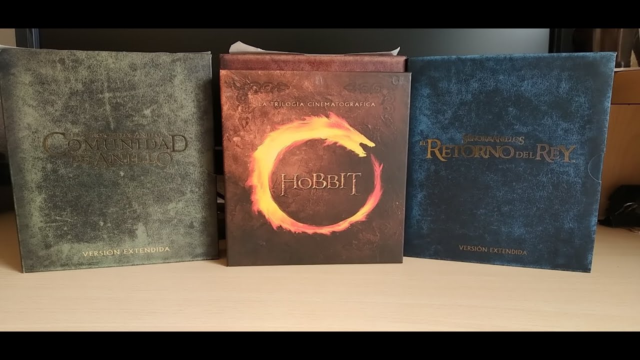 Colección Tierra Media| El Hobbit, El Señor de los anillos, DVD, Blu-Ray, libros.....