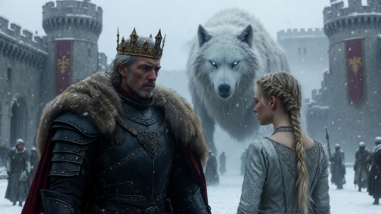 She Was Forced to Reveal her Wolf at the Trial __ The Entire Pack Bowed When a White luna Emerged