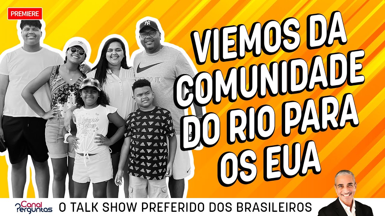 As dificuldades saindo da comunidade no Rio até chegar nos EUA #PODCAST