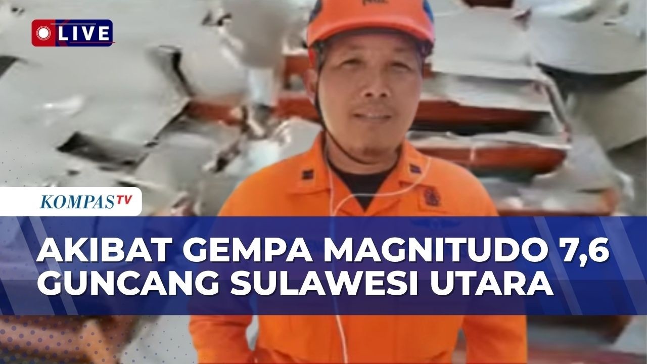 Basarnas Ungkap Dampak-Korban Gempa Magnitudo 7,6 Guncang Sulut Berpotensi Tsunami