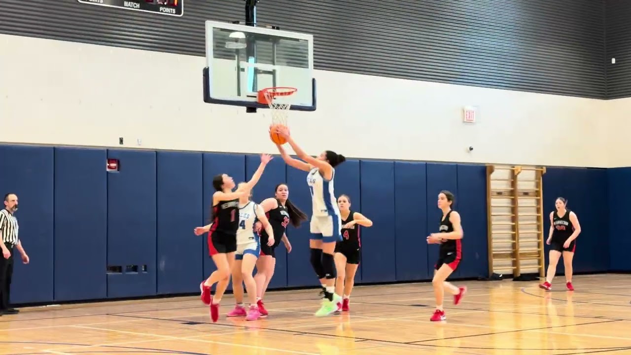 Taft varsity vs Resurrection basketball.  Illyana Freshman 2029 highlights 