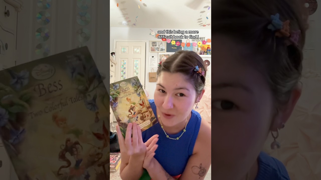 disney fairies pixie hollow chapter book unboxing | #disneyfairies #booktok #booktube #tinkerbell