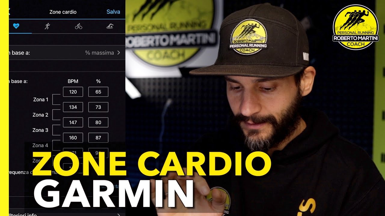 COME MODIFICARE le ZONE CARDIO GARMIN