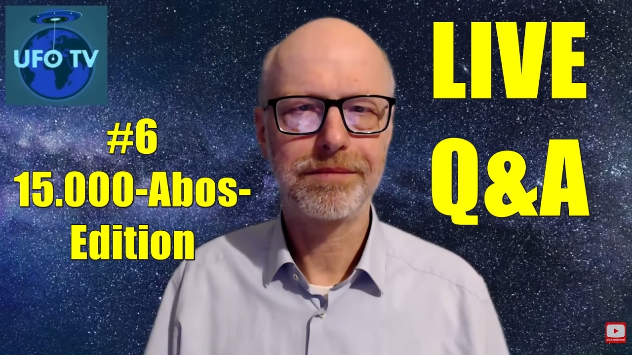 Q&A 6 - Die 15.000-Abos-Edition | #UFOTV Live-Stream