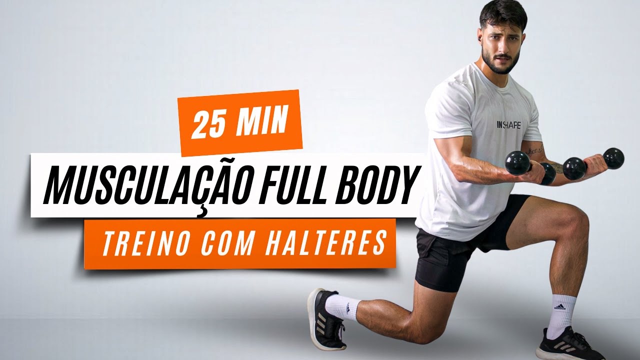 Desafio Full body de 25 minutos para secar e definir o corpo inteiro