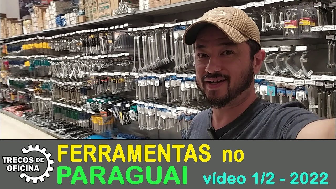 Ferramentas no Paraguai valem a pena? Vejam as marcas e modelos dessa loja no Paraguai.