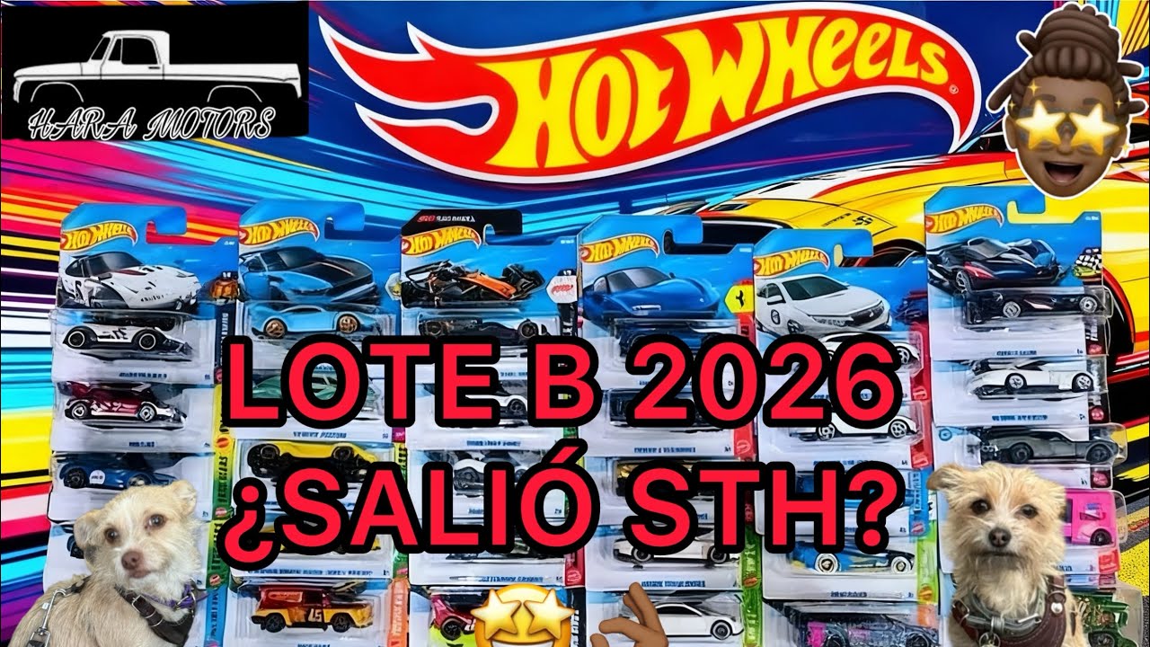 UNBOXING CAJA LOTE B 2026 HOT WHEELS BÁSICO 🚗🔥 