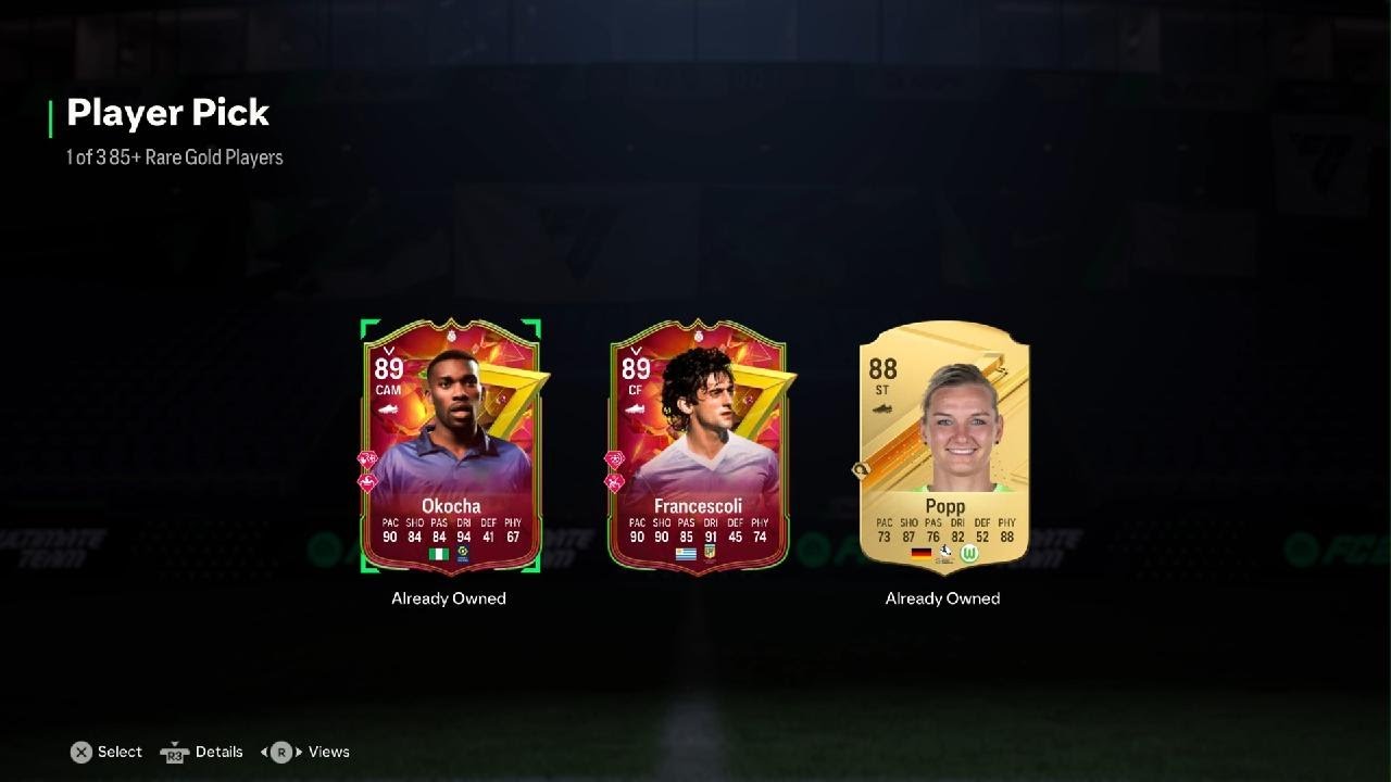 Open Your 1 Of 3 85+ Rare Gold Players Pick