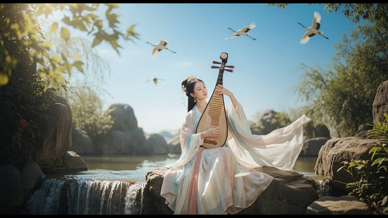 Armonía Silente De Guzheng Para Paz Interior, Sueño Profundo Y Sanación Suave