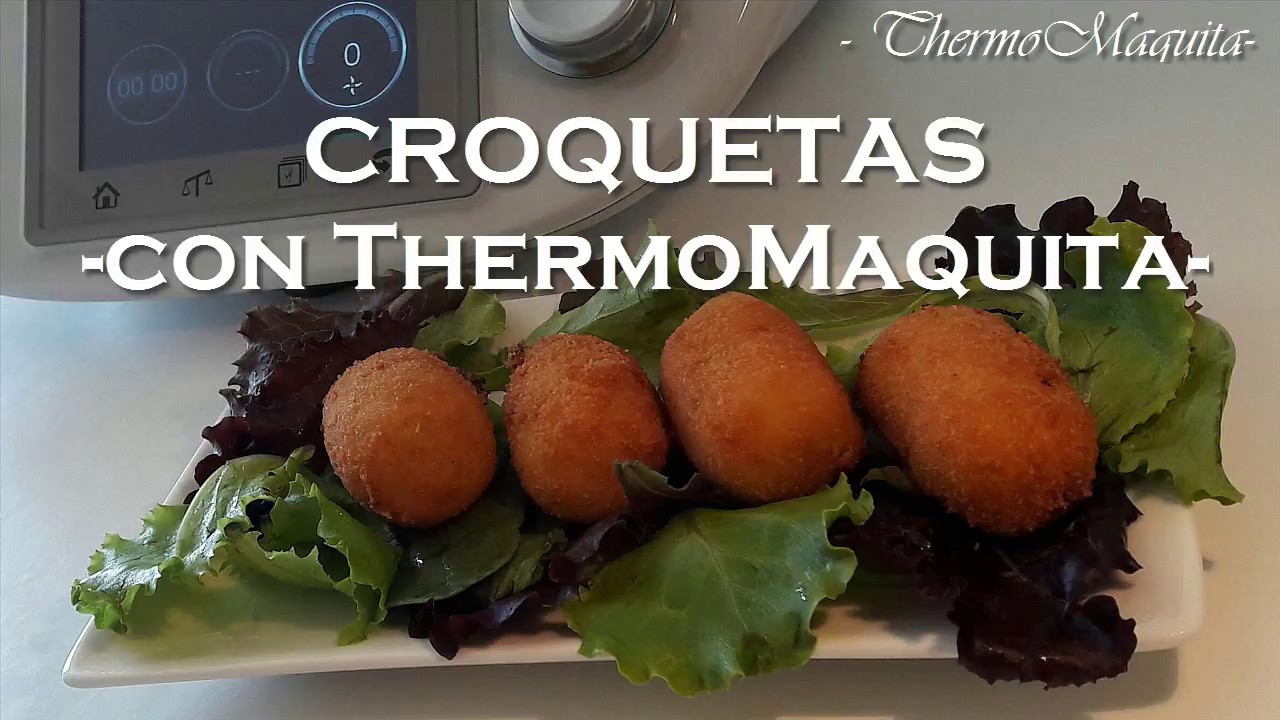 CROQUETAS de Pollo THERMOMIX// con ThermoMaquinita