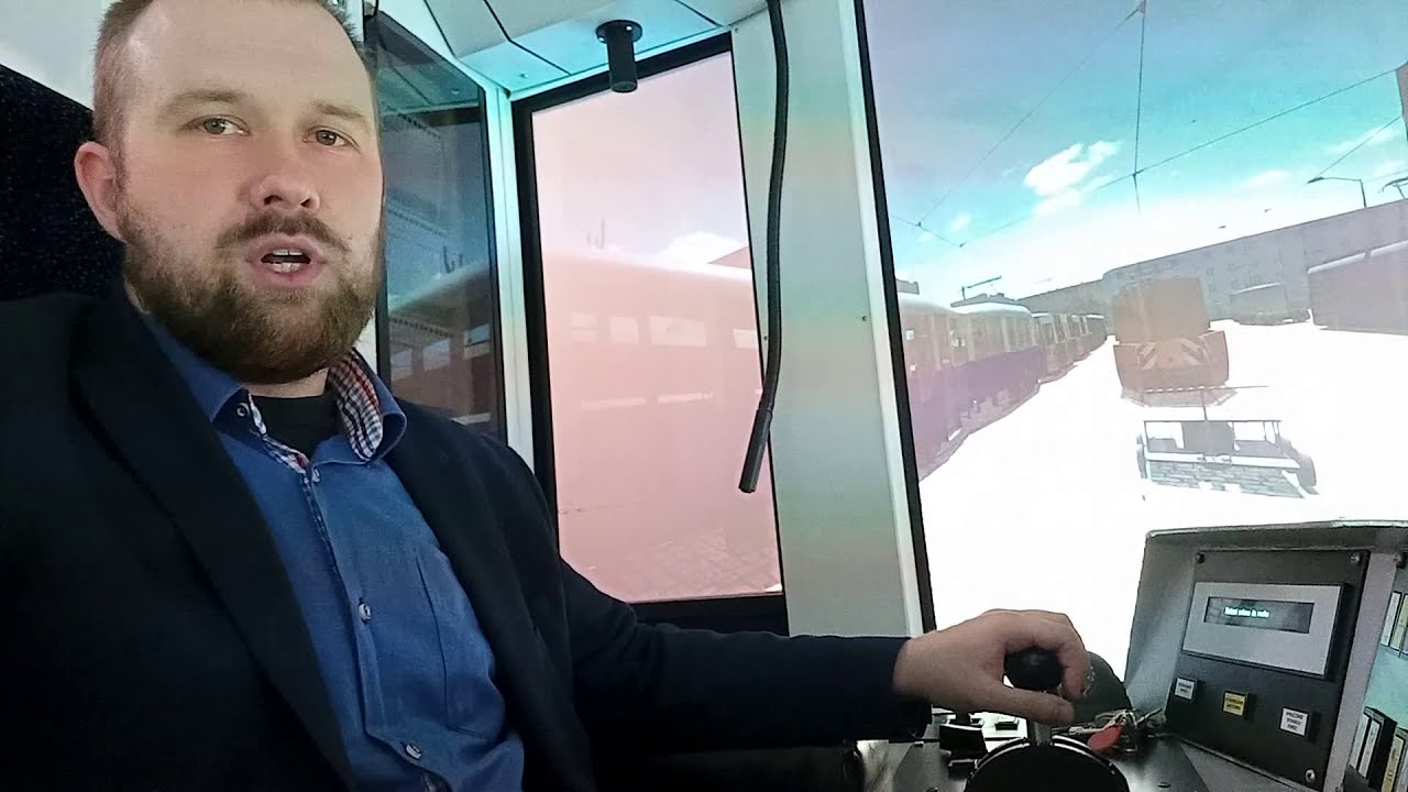 Symulator tramwaju NGT6 - jak steruje się tramwajem (MNN 2020)