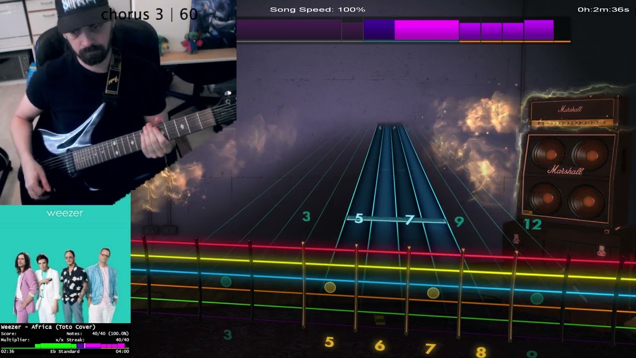 Weezer - Africa - 100.00% - Rocksmith - Guitar Lead