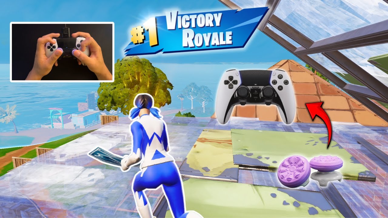 PS5 Controller Claw Handcam🎮 + Kontrolfreeks | Fortnite Reload
