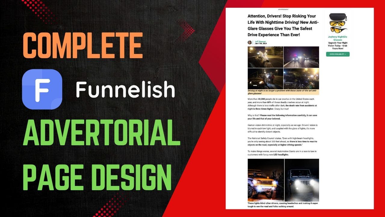 How to Replicate Advertorial Pages in Funnelish – Step-by-Step Funnelish Tutorial!