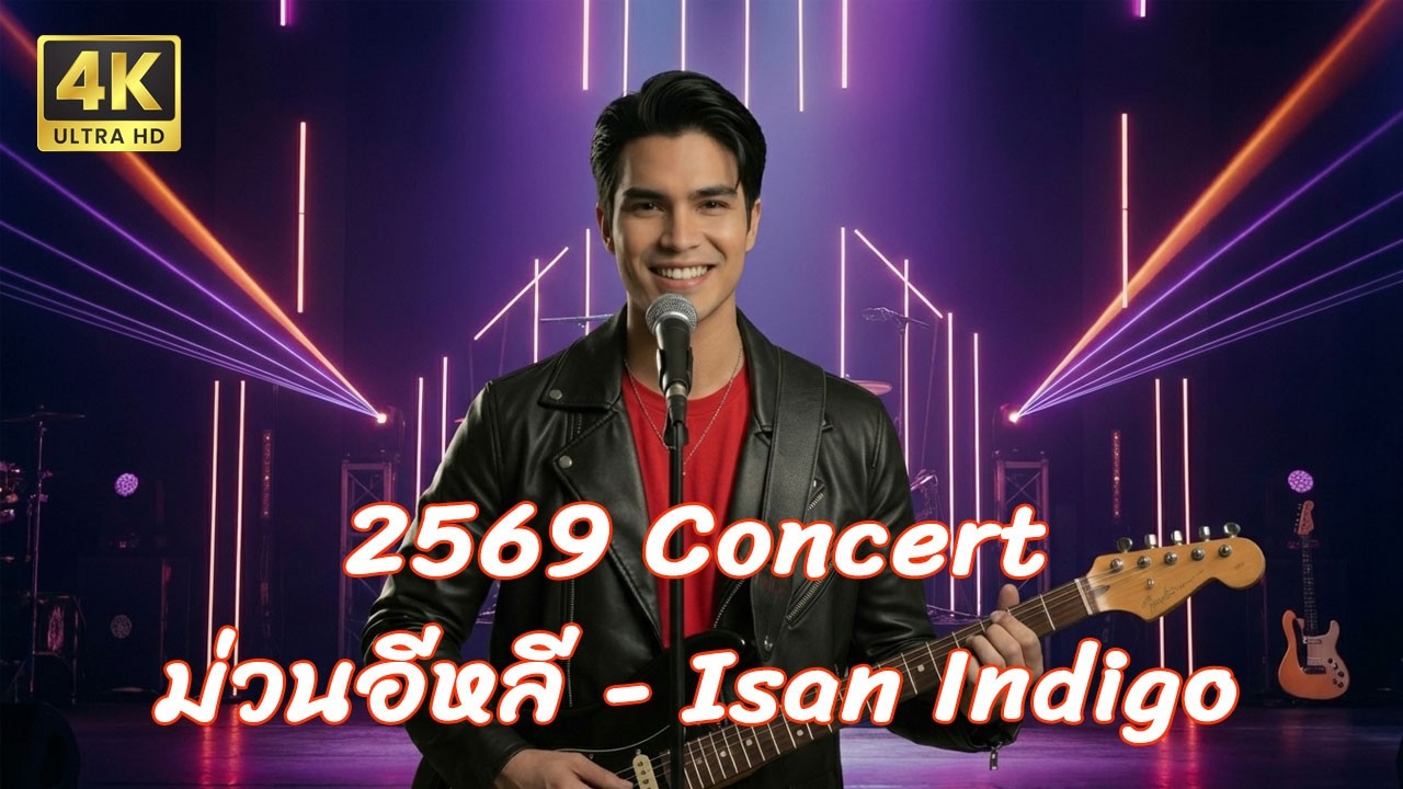 ม่วนอีหลี - Isan Indigo (อีสาน อินดีโก้) | Official Music Video / ชื่อช่อง: Isan AI Studio