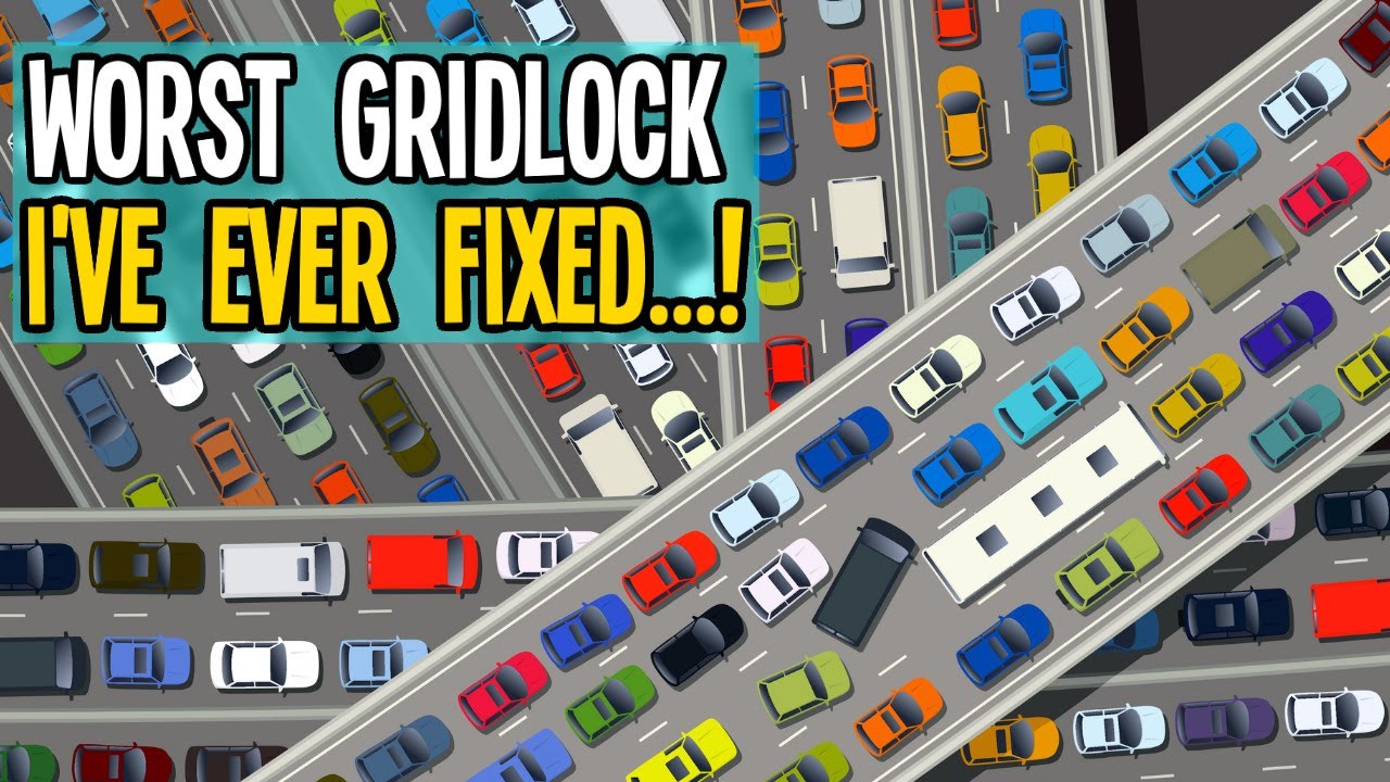 Taking a NIGHTMARE TRAFFIC City to PERFECTION in Fix Your City!