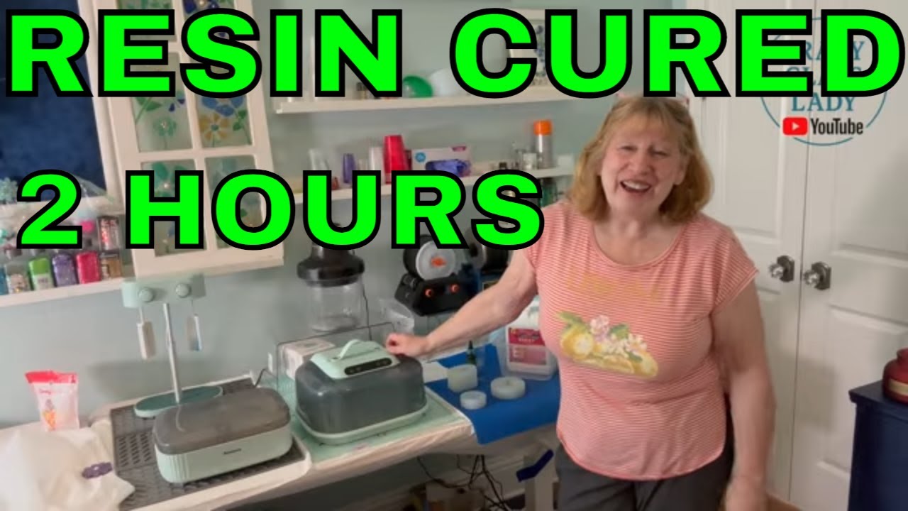 #365 Resin cures in 2 hours with the new Resiners® G3 2-in-1 Resin Curing Machine for UV & Epoxy