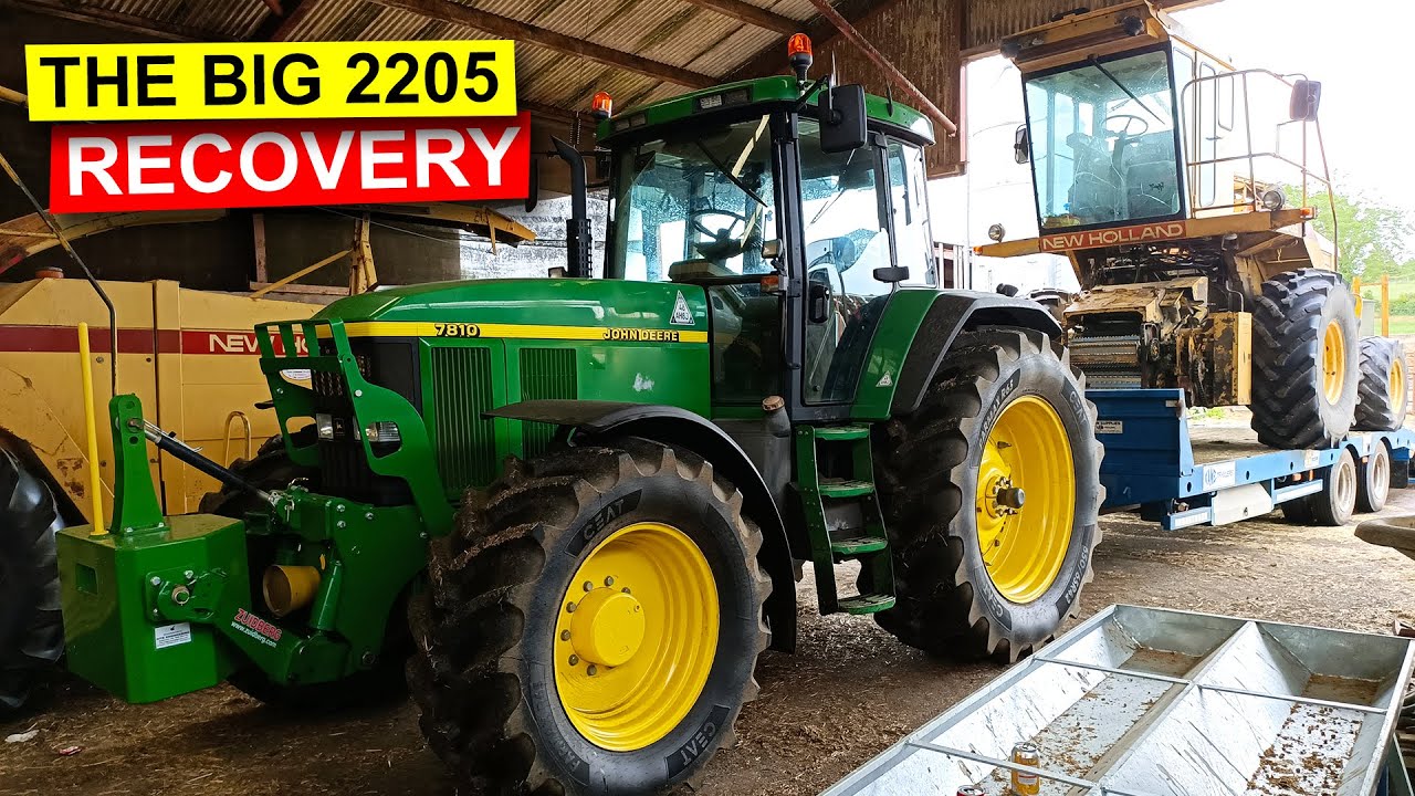 Аварийное восстановление комбайна BIG 2205. Алан Клайд и Джон МакКлин | FarmFLiX