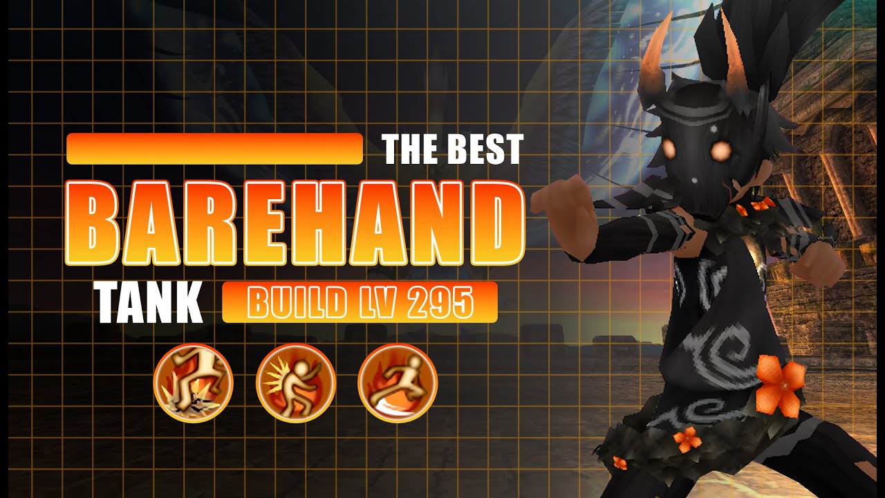 Toram Online - Barehand Tank Build Lv295