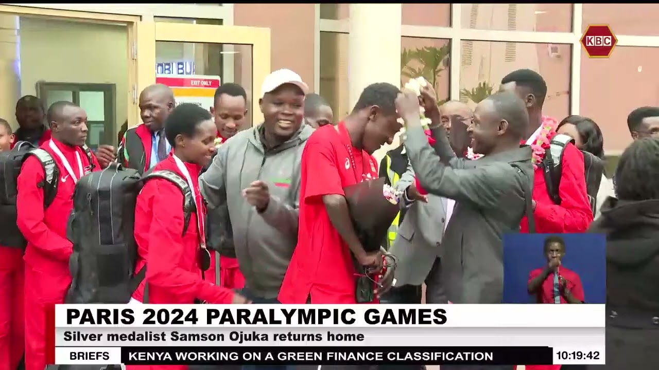 2024 Paris Paralympic Games I Silver medalist Samson Ojuka returns home