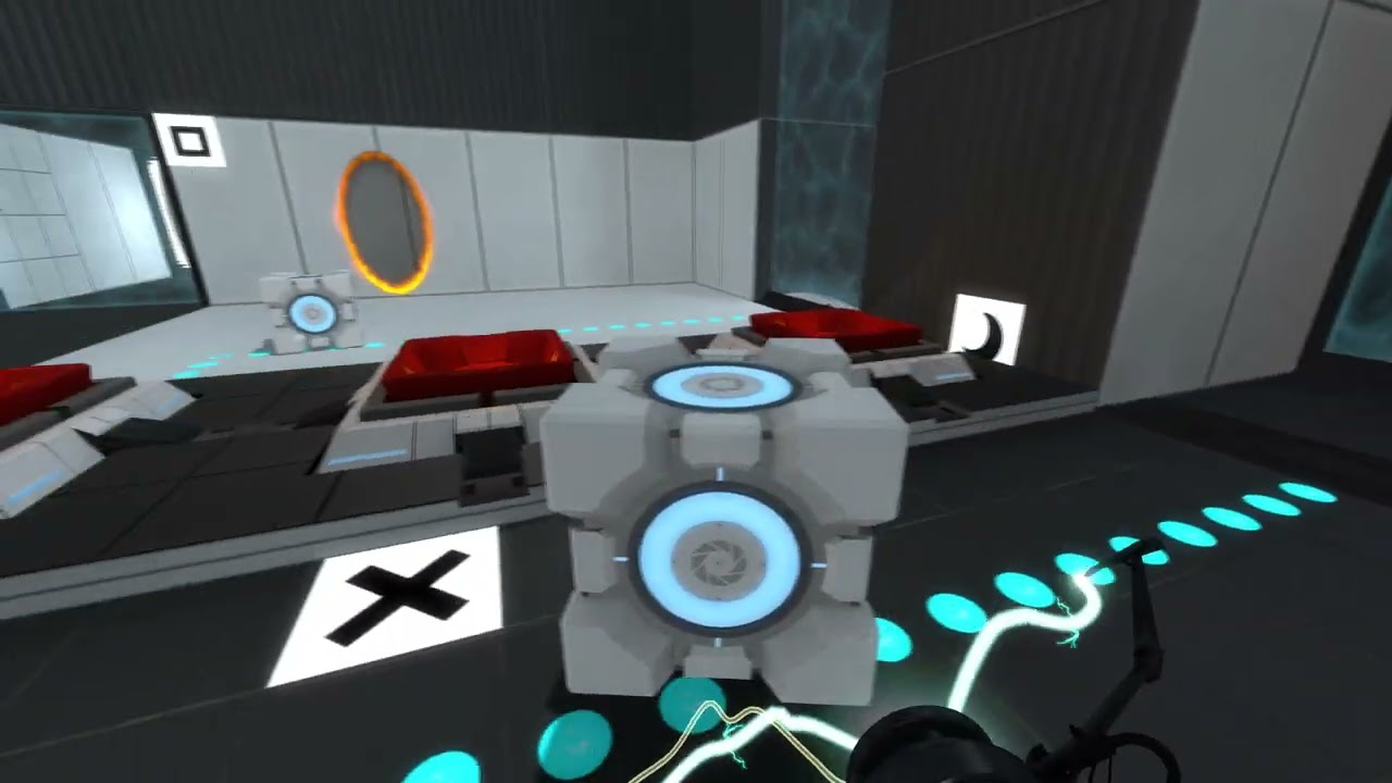 Portal 2: Community Test Chamber - Lasers & Gates by John Hellbomb