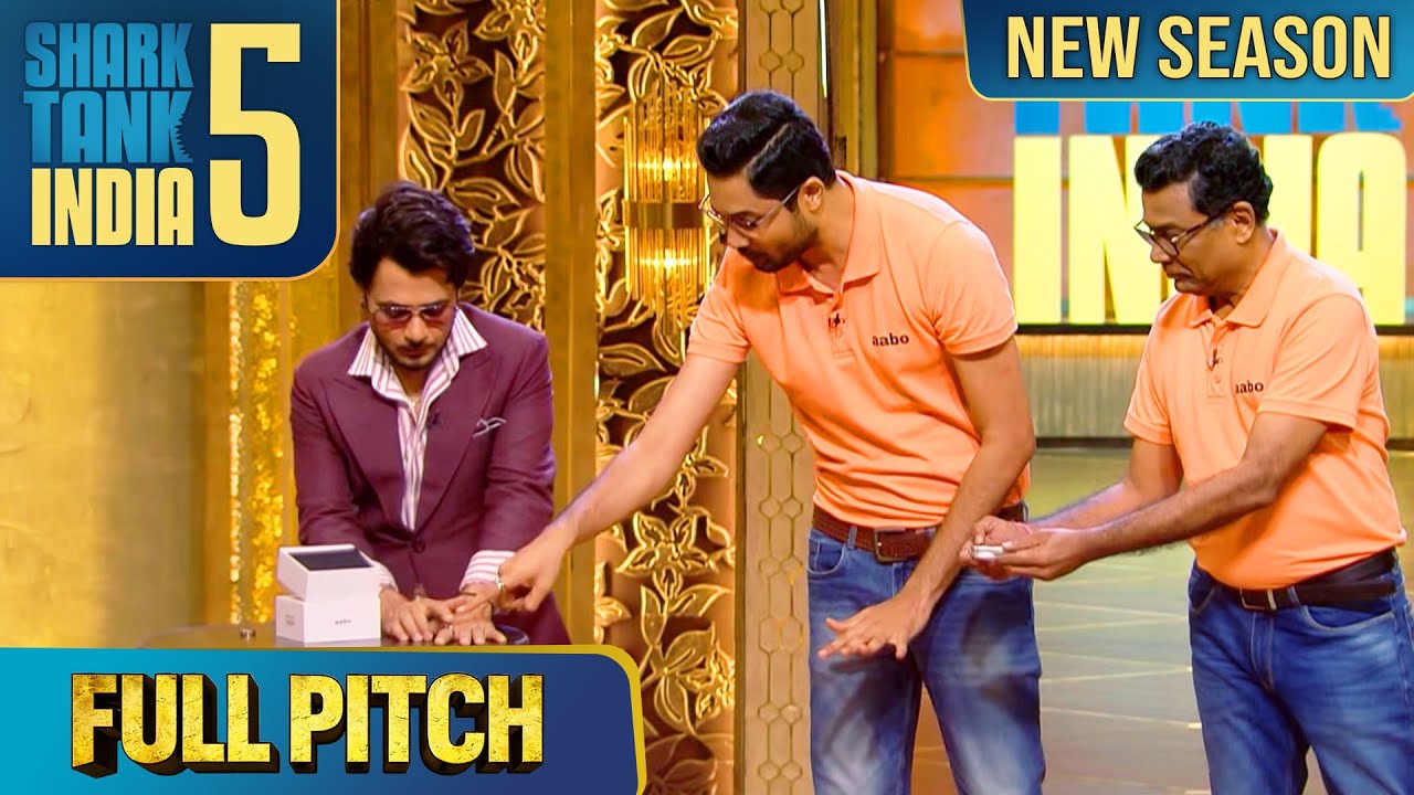'Aabo Ring' की ask सुनकर Anupam ने अपना गला पकड़ लिया! | Shark Tank India S5 | Full Pitch