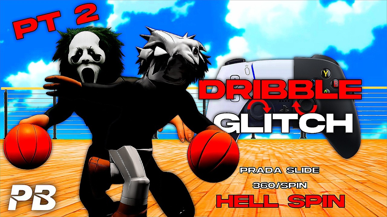 THE *NEW* BEST TUTORIAL ON HOW TO GLITCH DRIBBLE IN PLAYGROUND BASKETBALL W/ HANDCAM! + (HELLSPIN)