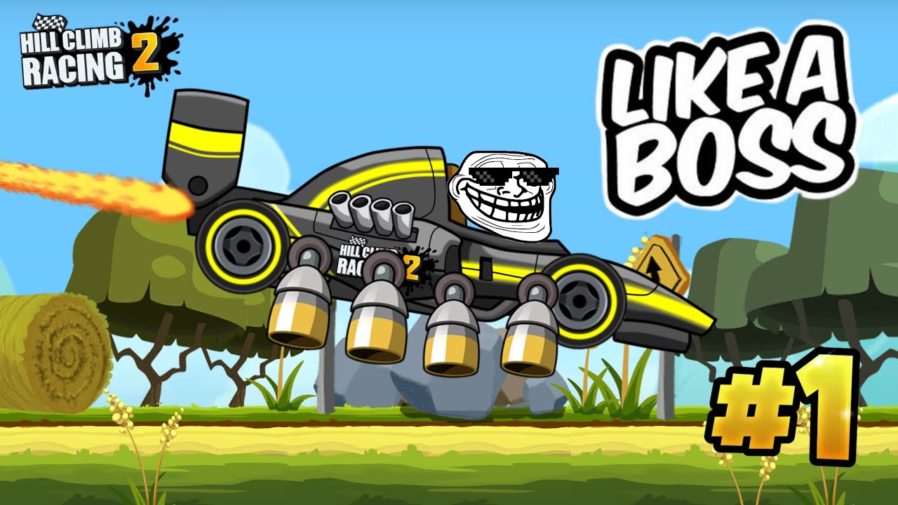 LIKE A BOSS #1 😎😱🔥// Hill Climb Racing 2 😯💥//NinjaSky