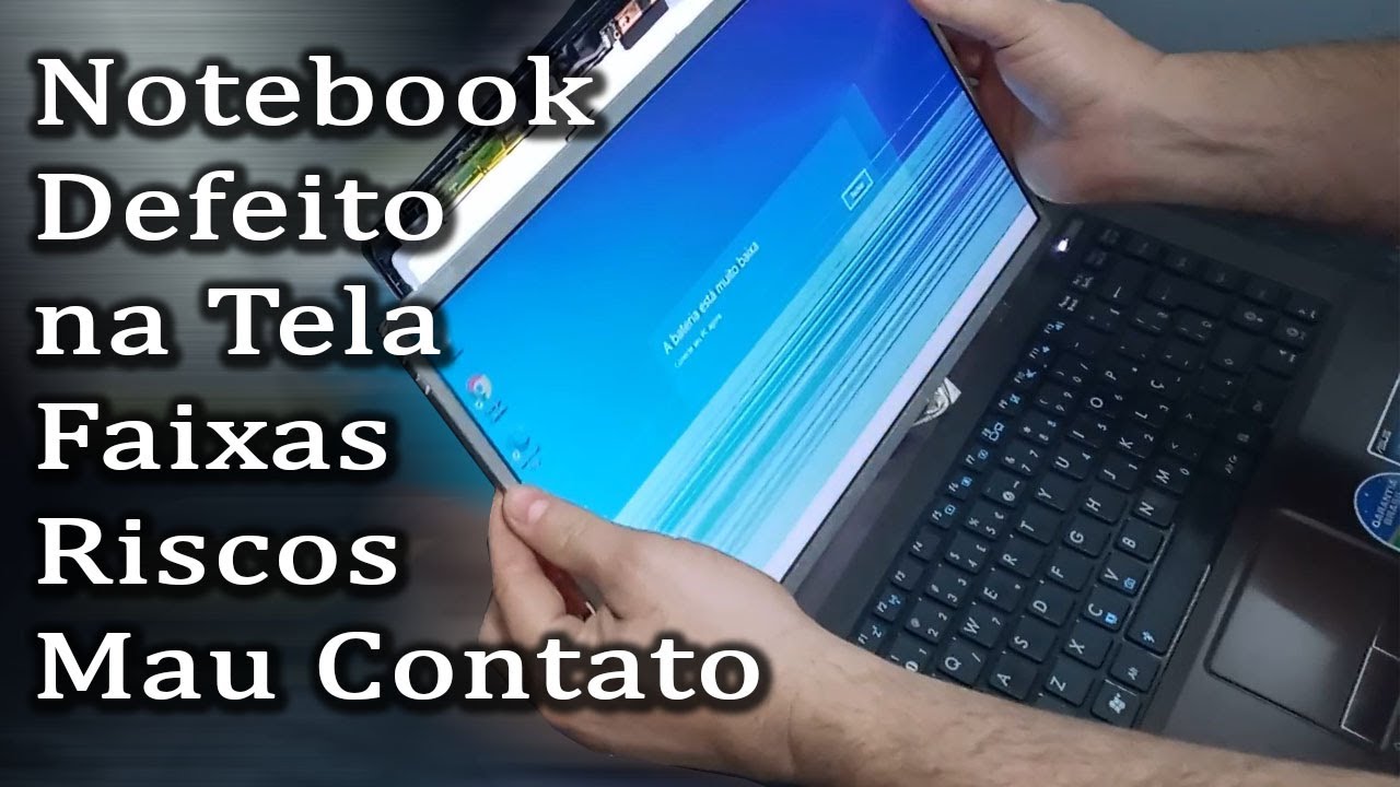 Notebook Com Mau Contato na Tela (Resolvido)