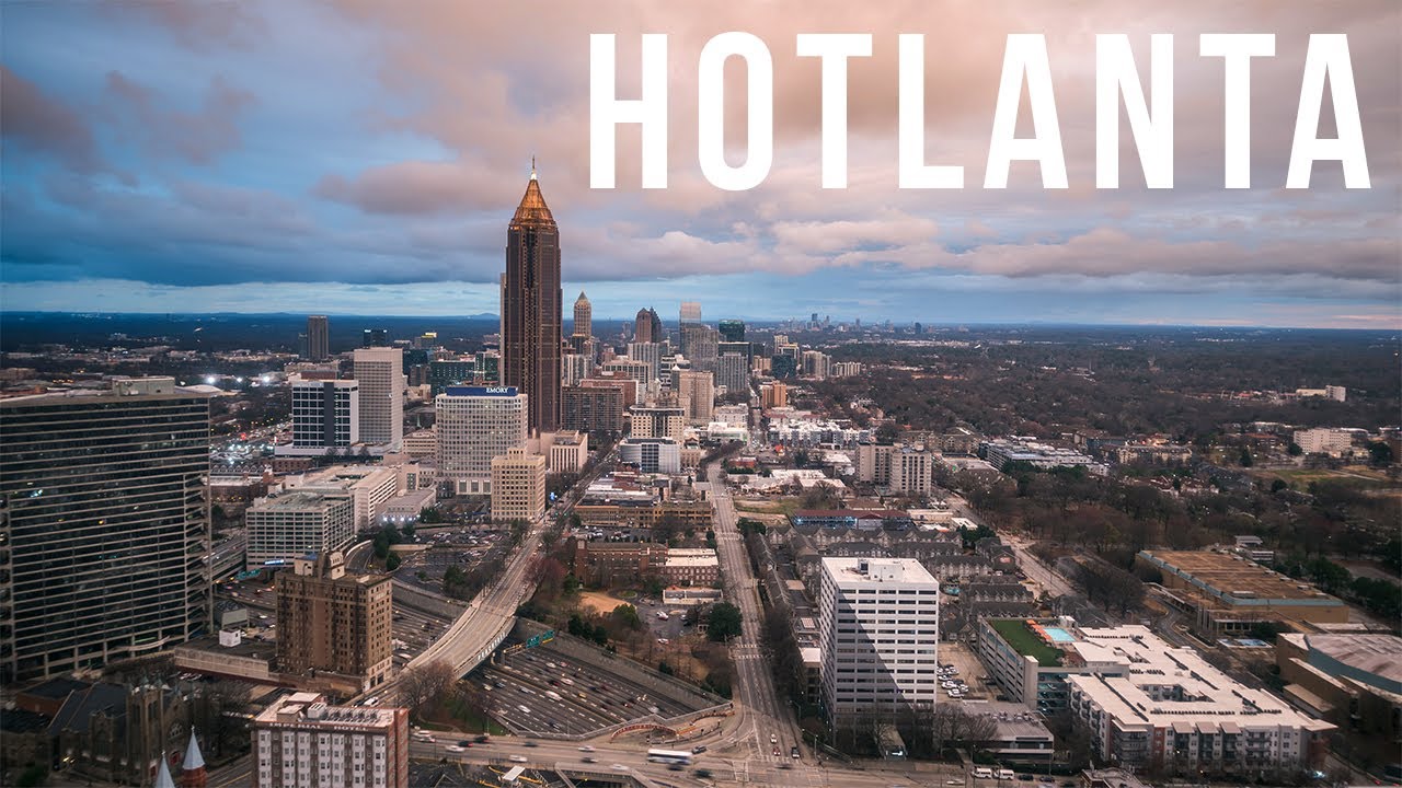 Hotlanta | Atlanta, GA | Aerial & Timelapse 4K