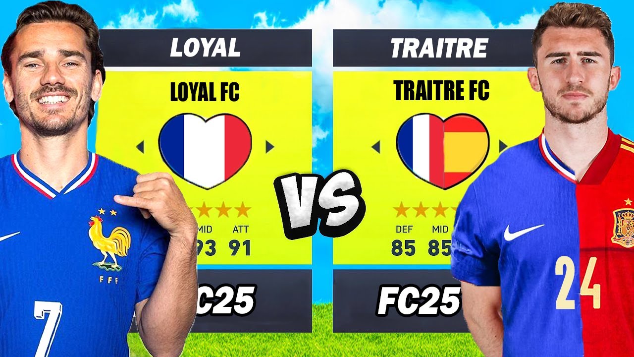 JOUEURS AYANT TRAHI LEUR PAYS vs LES PLUS LOYAUX